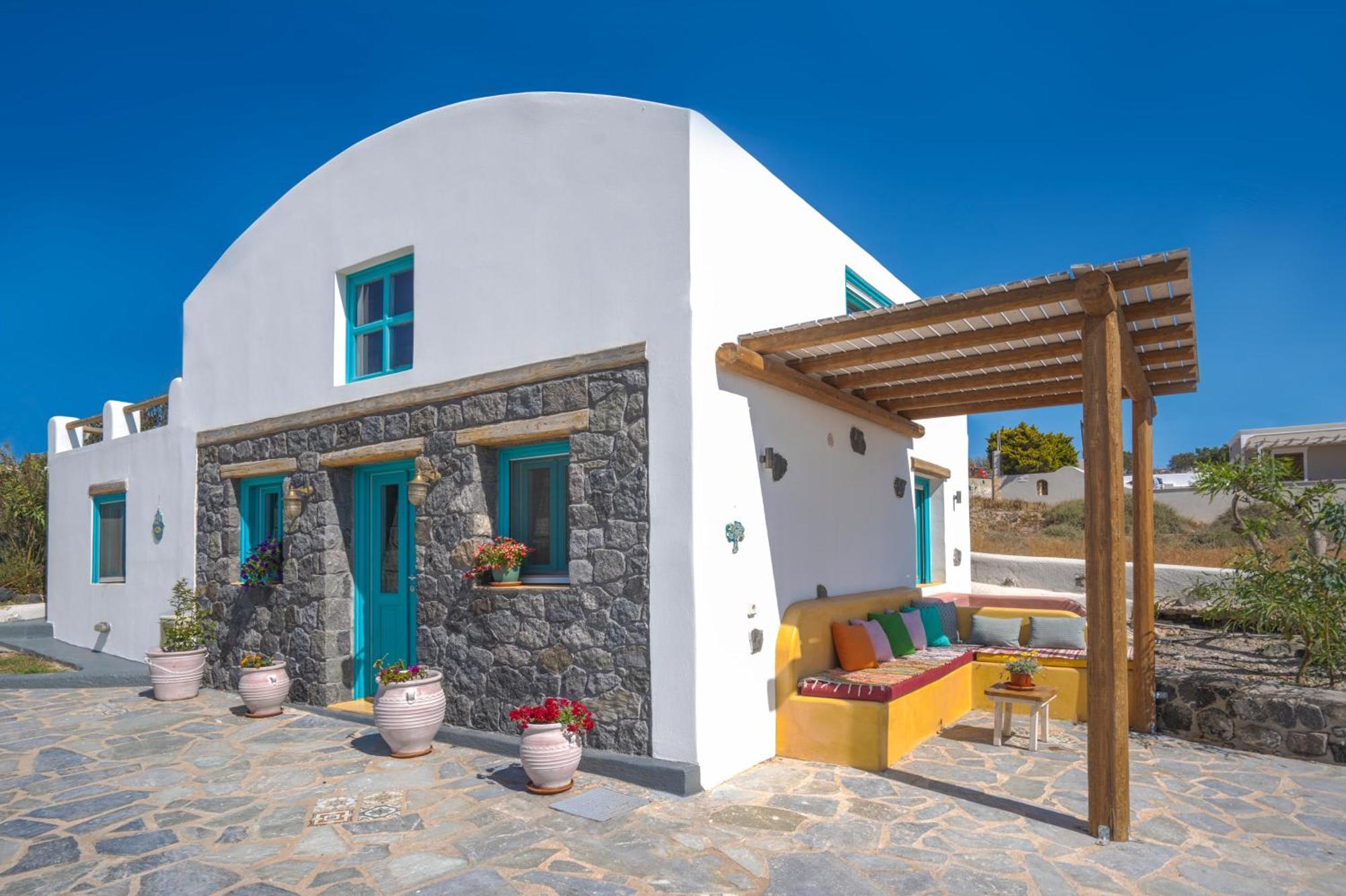 Olive Leaf Houses Firostefani Dış mekan fotoğraf